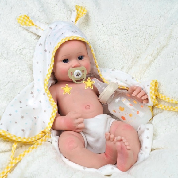 Reborn Baby Dolls Silicone Full Body -16 Inch 5.73lb - Picture 2 of 8